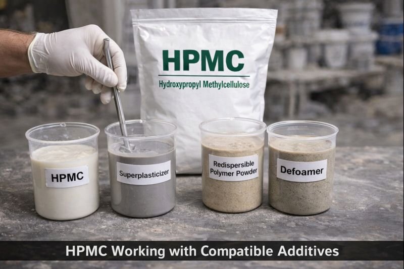 HPMC compatibility demonstration with common additives