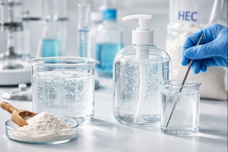 HEC stabilizing liquid soap hydroxyethyl cellulose in liquid soap