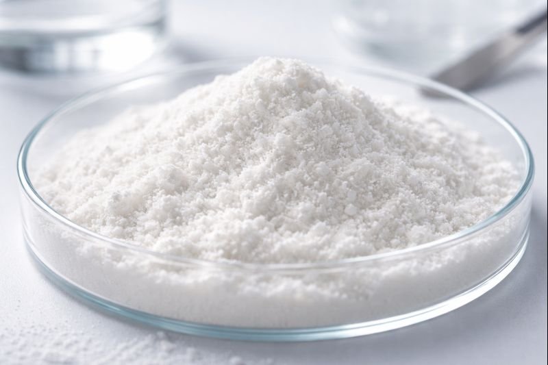 HEC powder closeup showing texture