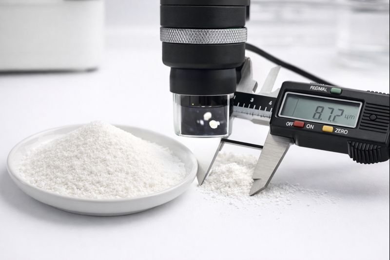 Measuring HPMC particle size HPMC particle size measurement