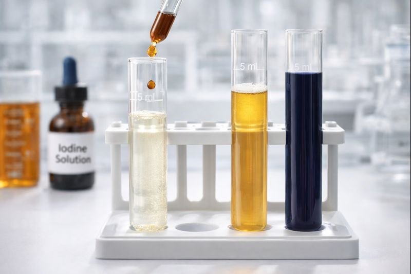 Iodine test for HPMC