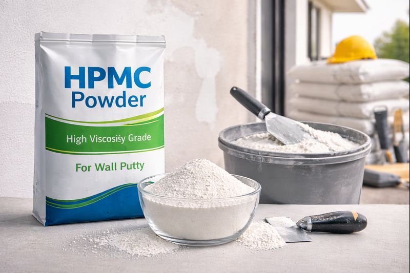 HPMC powder for wall putty applications