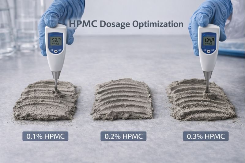 HPMC dosage optimization