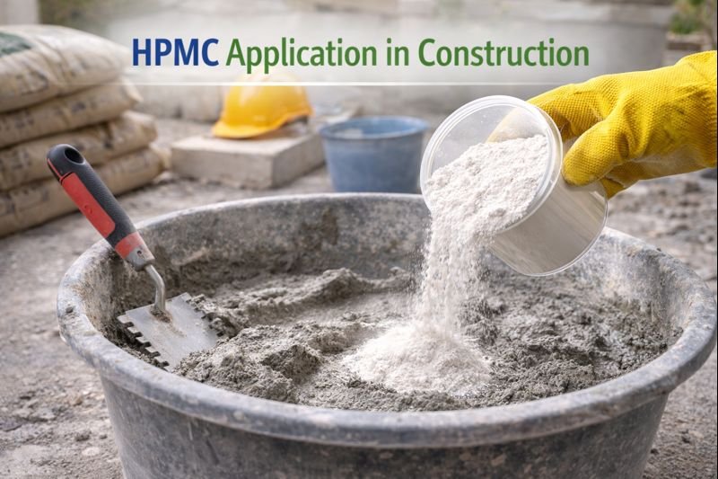 HPMC application in construction