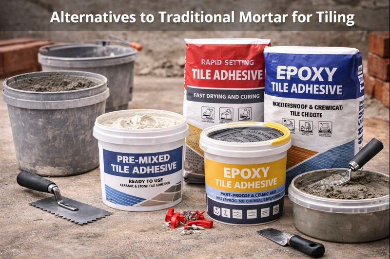 alternative tile adhesive solutions