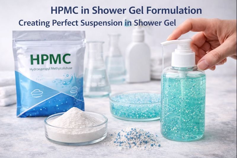 HPMC in shower gel formulation