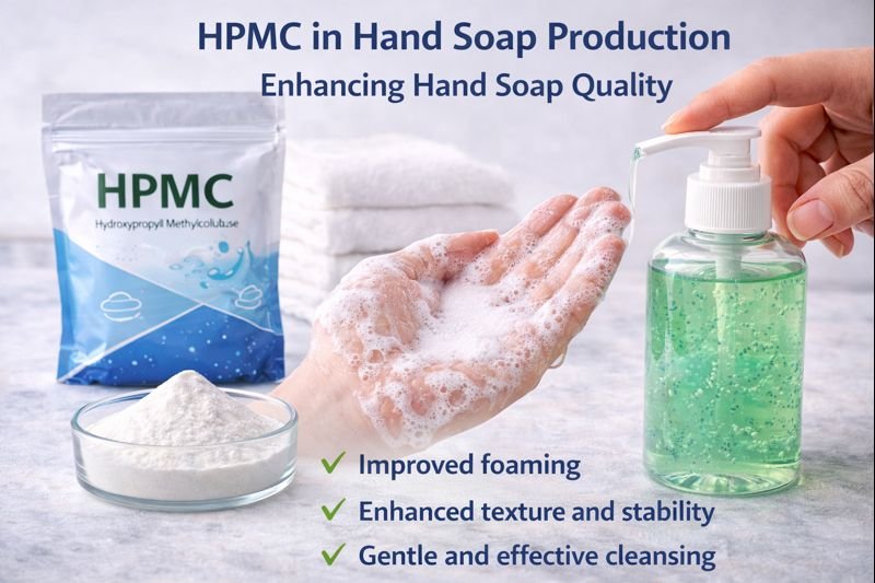 HPMC in hand soap production
