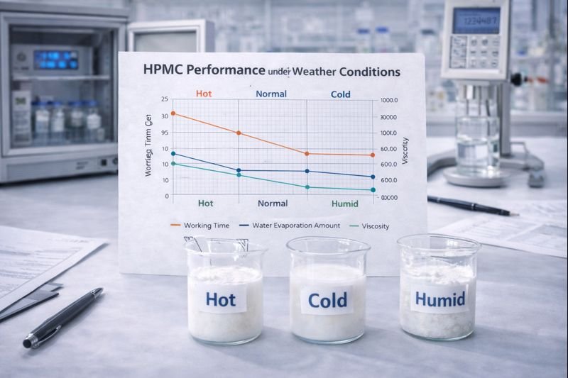 HPMC performance in different weather conditions