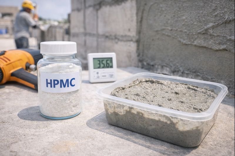 HPMC in hot weather application