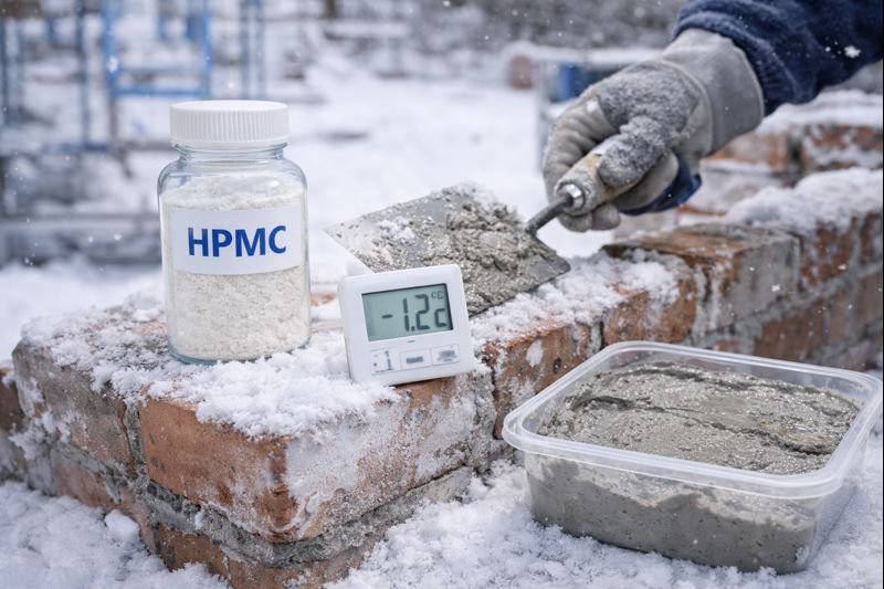 HPMC in cold weather application
