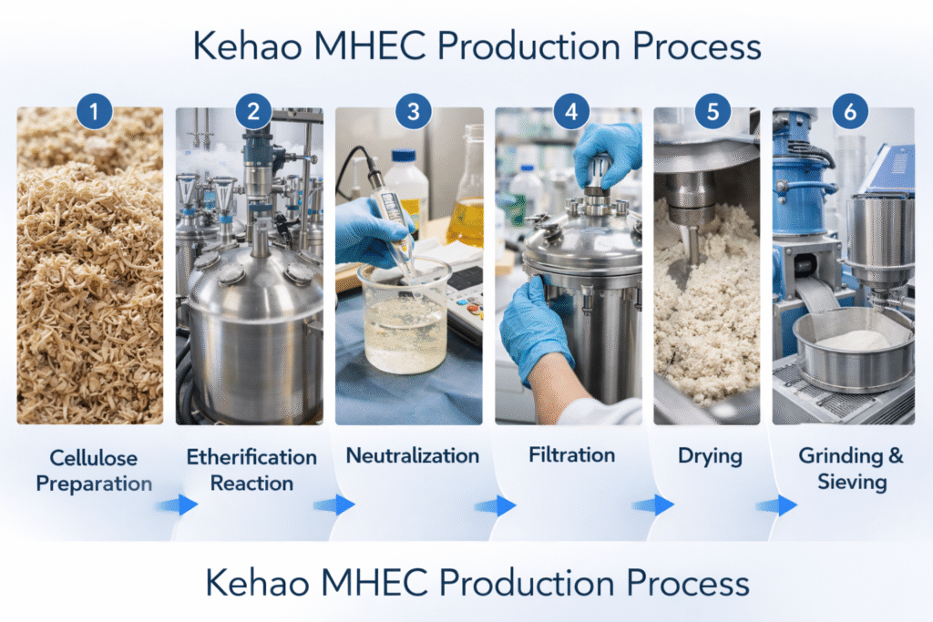 Kehao MHEC production process
