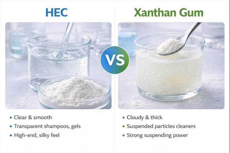 HEC Compare to Xanthan Gum