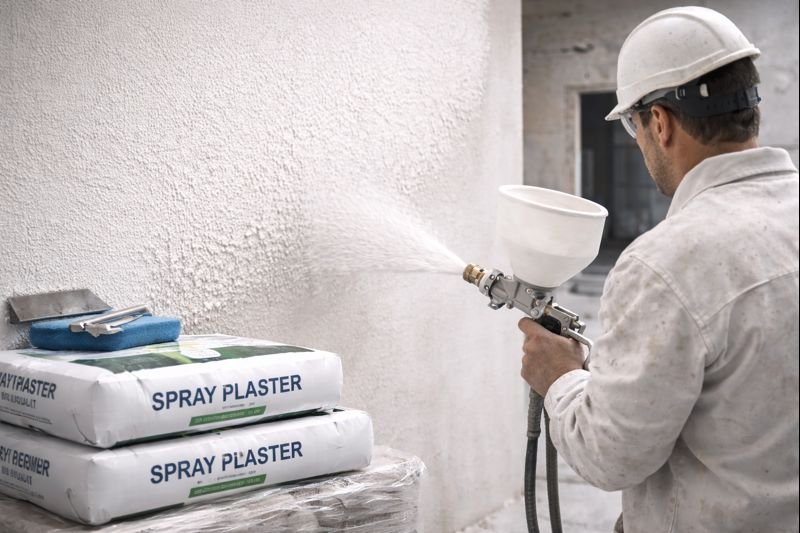 HPMC Works Better for Spray Plaster