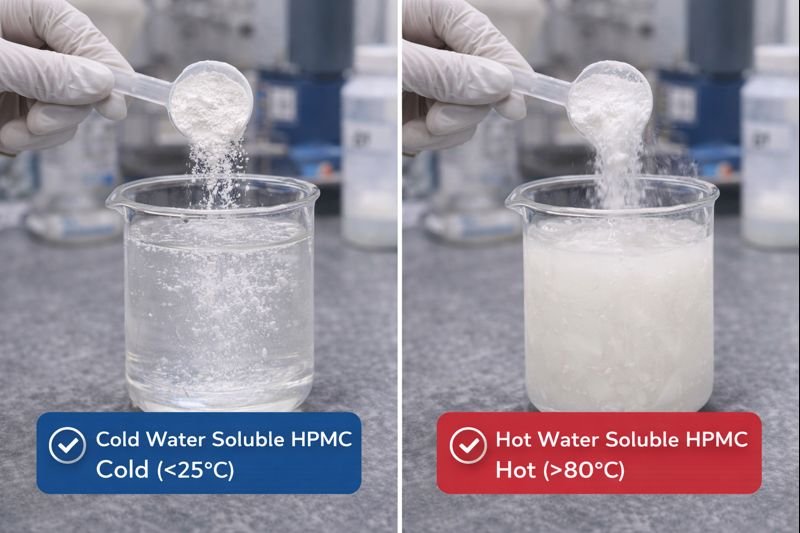 Hot vs Cold Soluble HPMC