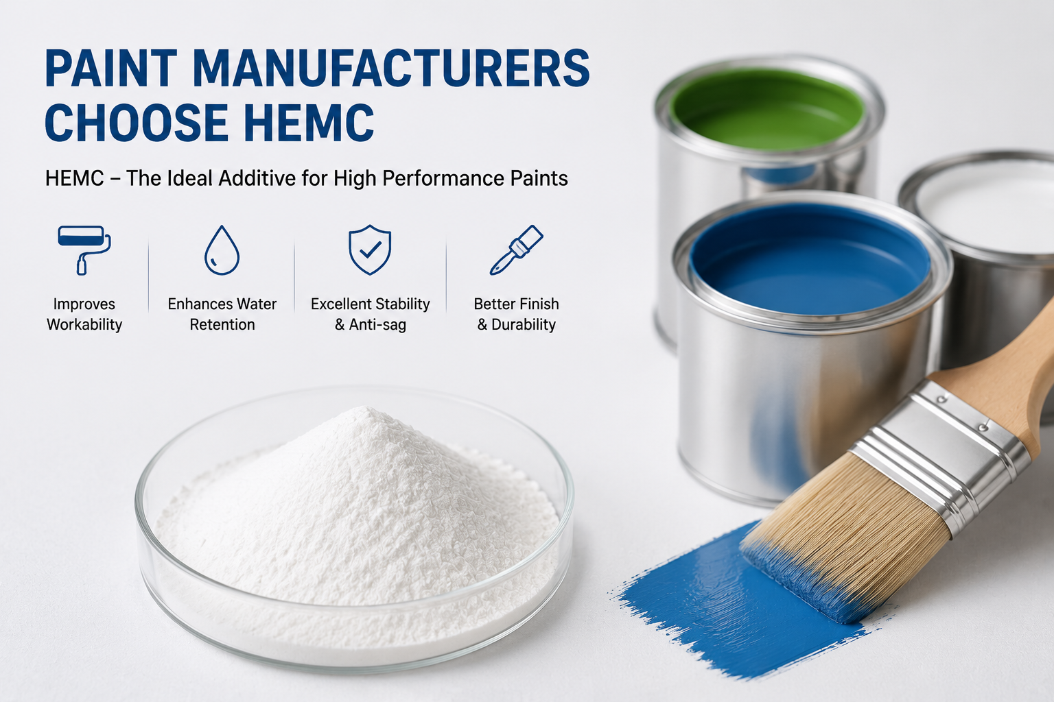 Paint Manufacturers Choose HEMC