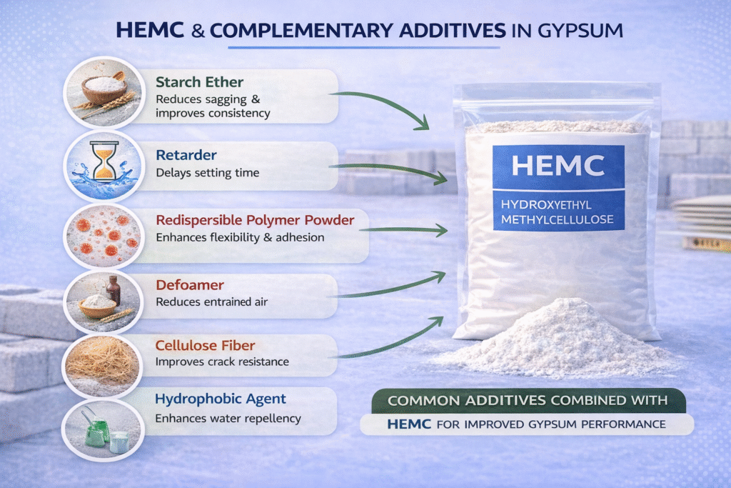 Complementary additives chart