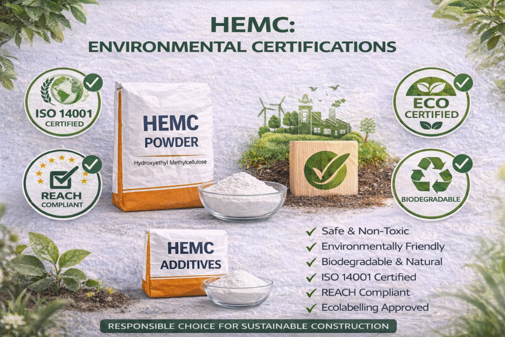 HEMC environmental certification