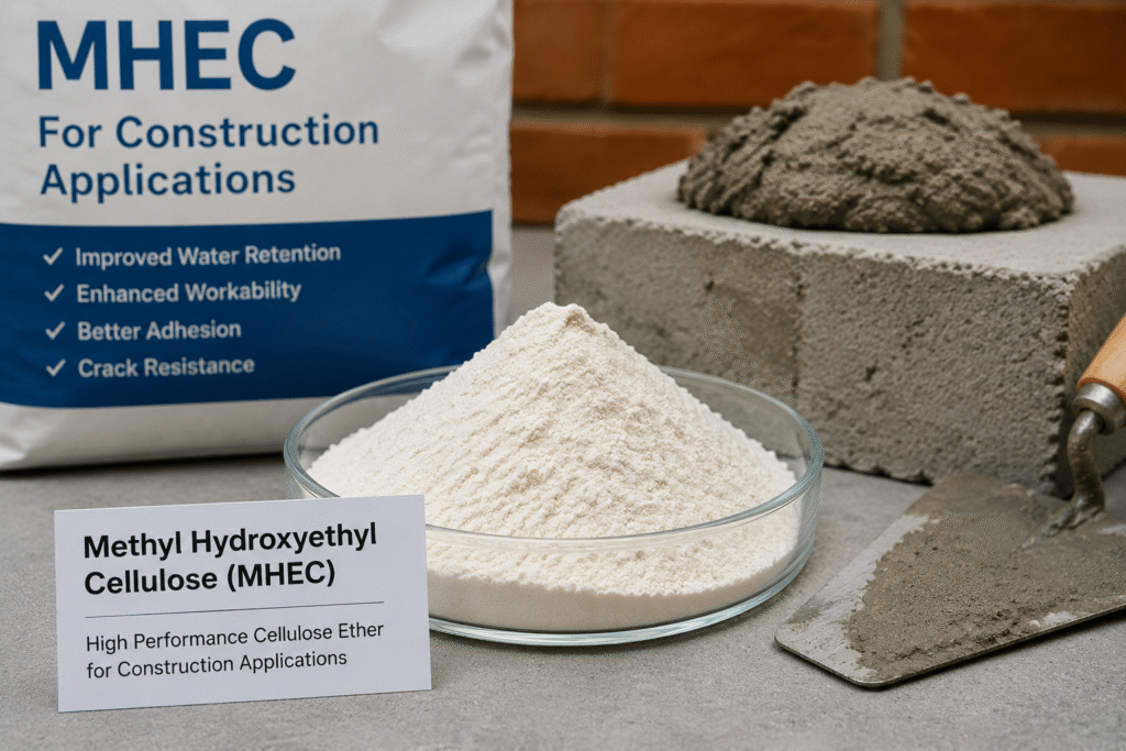 Methyl Hydroxyethyl Cellulose powder for construction