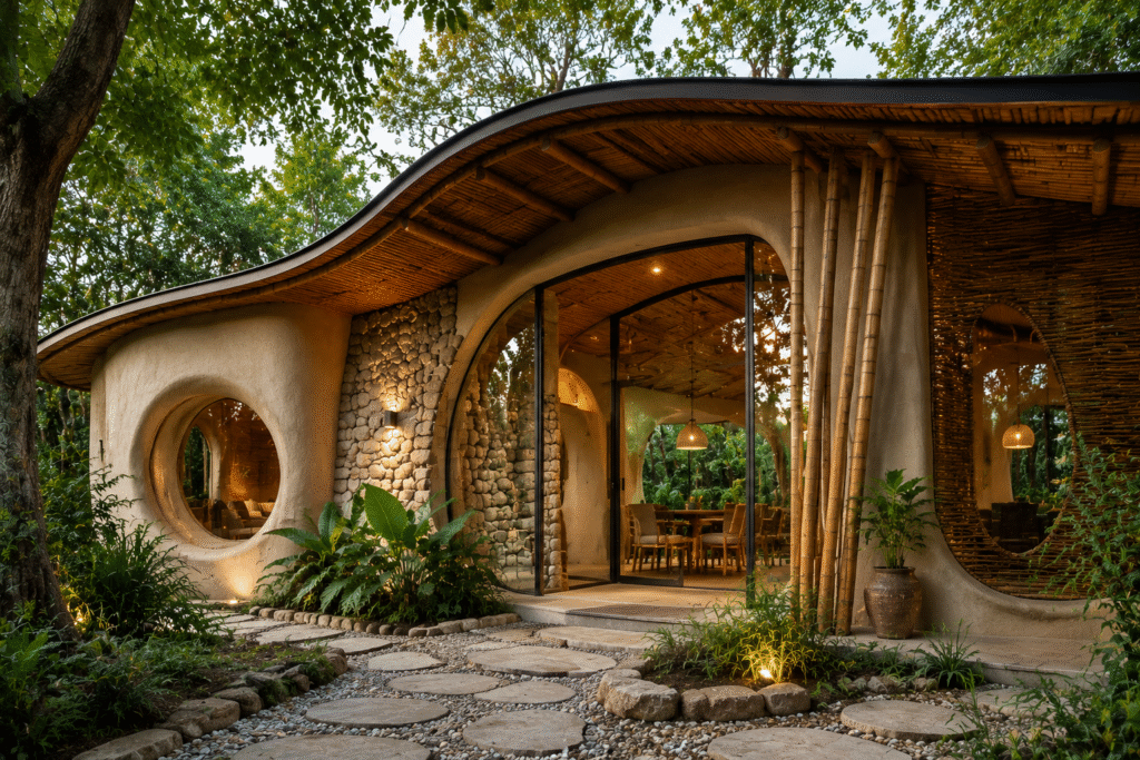 alt with organic architecture materials