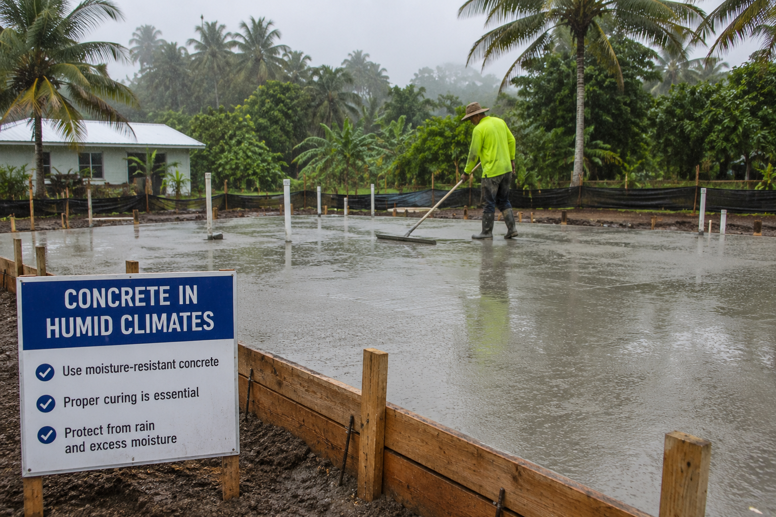 Concrete in Humid Climates